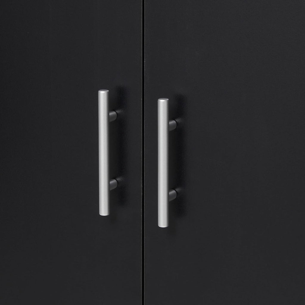 Amazon Basics Storage Cabinet for Kitchen Pantry, Black